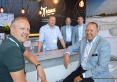 Barry Roessen (Scre3ns), Laurens Besemer (Ventiguard), Willem Vriezen, Jack Vlottes and Dave Boer (Huisman Scherming)